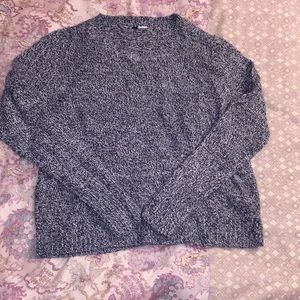 H&M black knit sweater